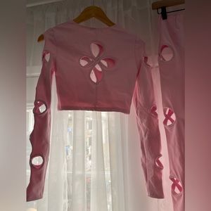 Dolls kill star child long sleeve top
